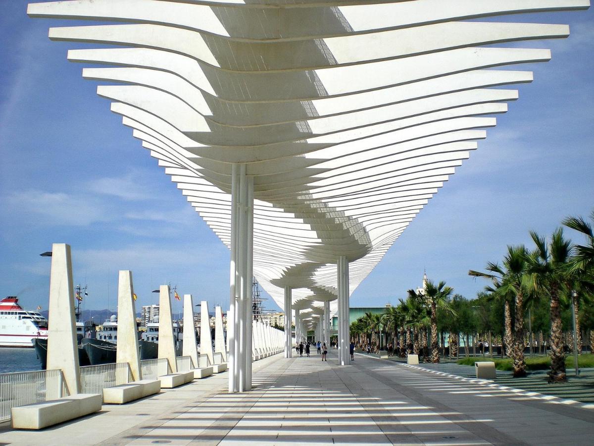 מאלגה Del Parque Flats Malagueta Beach מראה חיצוני תמונה