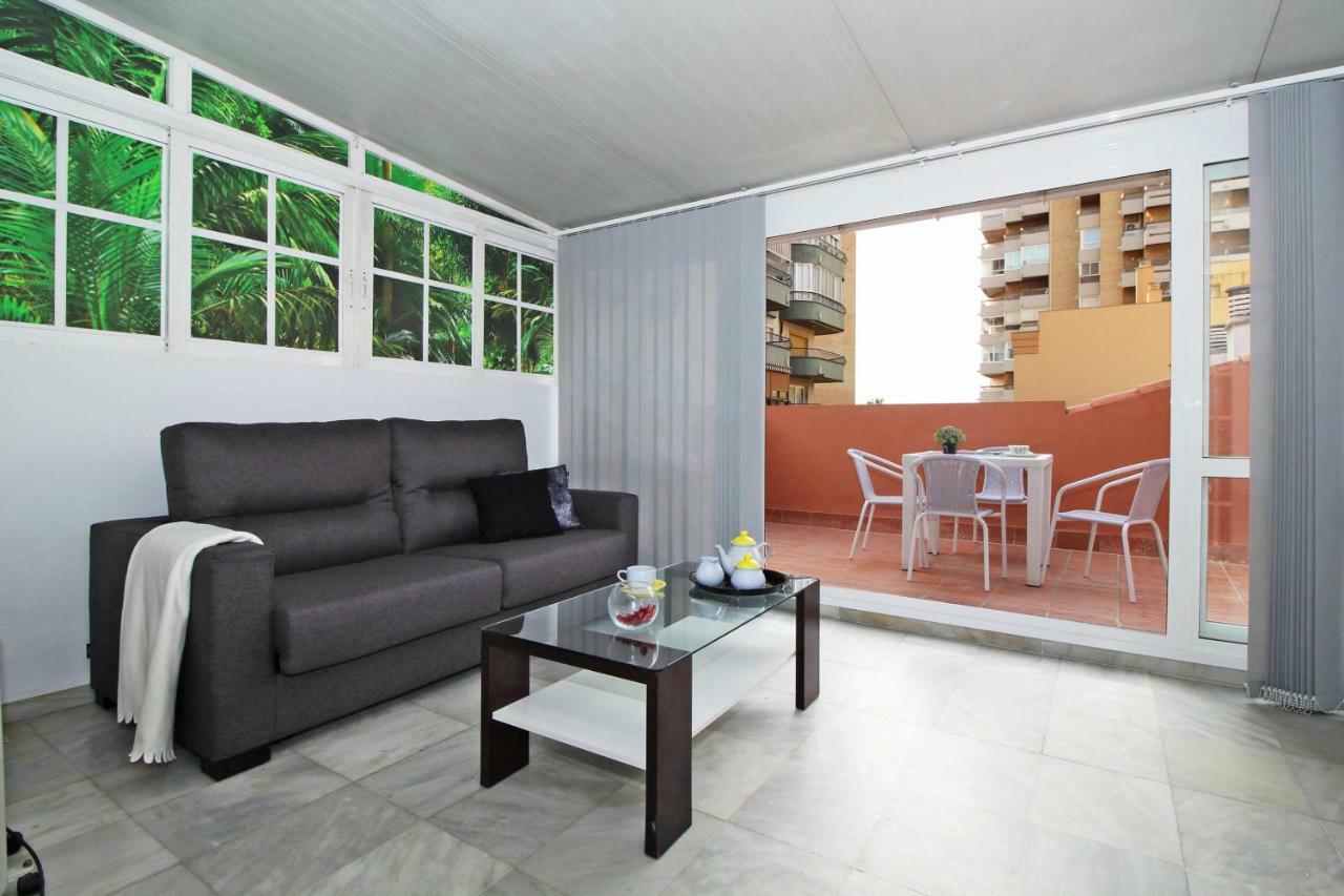 מאלגה Del Parque Flats Malagueta Beach מראה חיצוני תמונה